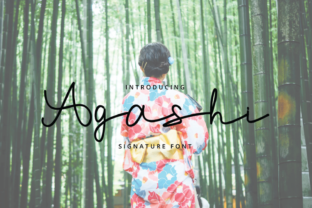 Agashi Font: Elevating Web Design with Charming Script Typography