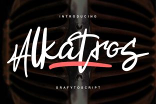 Alkatros: A Modern Script Font for Web Headers