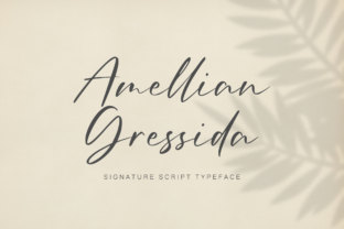 Amellian Gressida: A Modern Typeface for Editorial Design