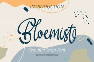 Bloemist: A Charming Script Font for Handmade Brands