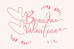 Brenda Valentine: A Handwritten Typeface for Editorial Warmth