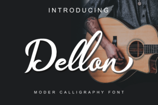 Dellon: A Script Font to Elevate Your Brand Identity