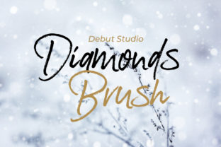 Diamonds Font: Elevate Your Brand with a Handwritten Typeface