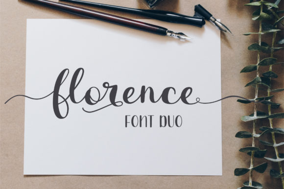 Florence Duo: A Designer's Take on Modern Script Branding