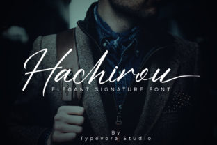 Hachirou: A Bold Script Typeface for Modern Web Design