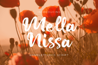 Mella Nissa: A Sweet Handwritten Font for Digital Brands
