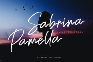 Sabrina Pamella: The Script Font That Elevates Campaign Design