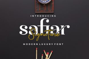 Safiar: A Bold Script Typeface for Modern Web Design