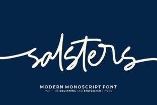 Salsters: The Script Font That Elevates Campaign Visuals
