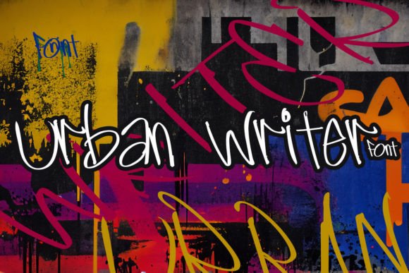 Urban Writer: A Handwritten Font for Modern Editorial Design